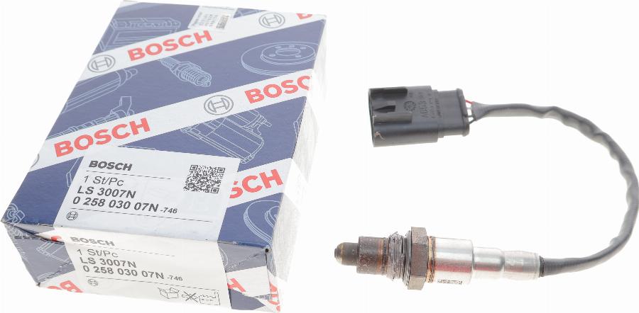 BOSCH 0 258 030 07N - Lambda jutiklis onlydrive.pro