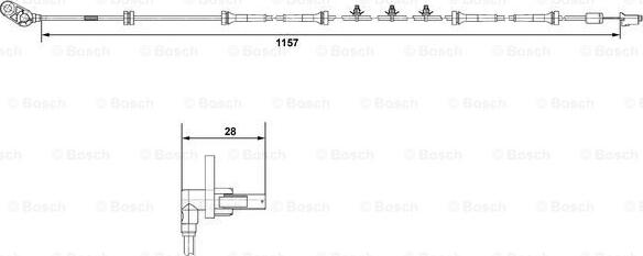 BOSCH 0 265 007 463 - Jutiklis, rato greitis onlydrive.pro