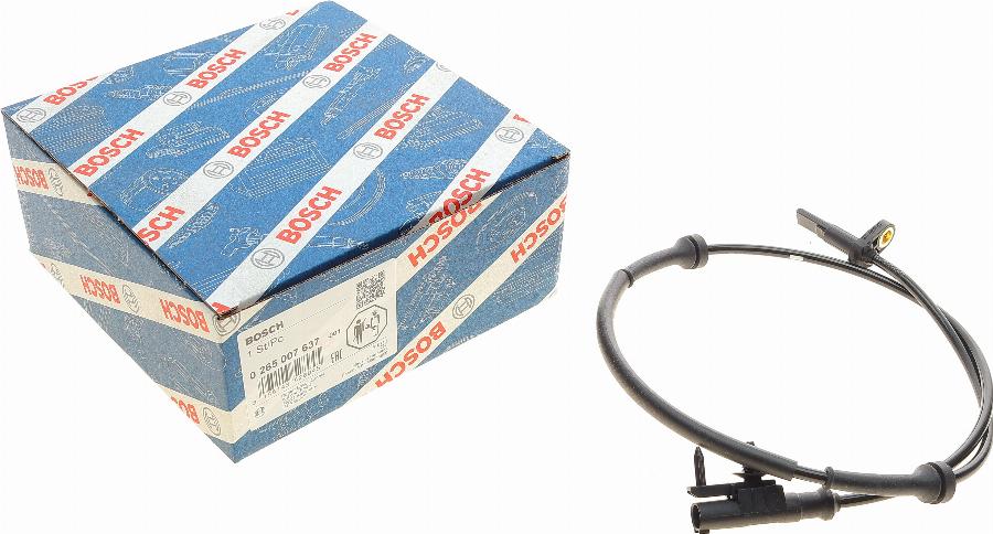 BOSCH 0 265 007 637 - Sensor, wheel speed onlydrive.pro