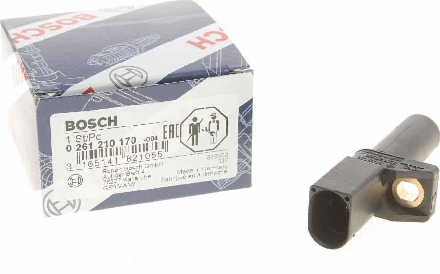 BOSCH 0 261 210 170 - Sensor, crankshaft pulse onlydrive.pro