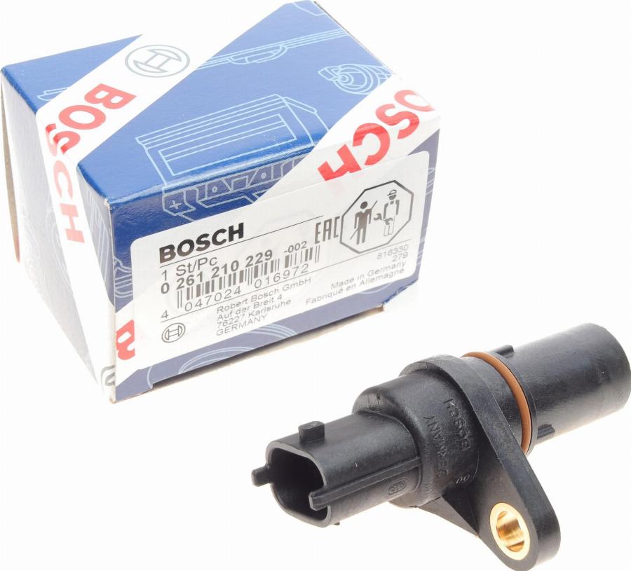 BOSCH 0 261 210 229 - Датчик импульсов, коленвал onlydrive.pro