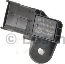 BOSCH 0 261 230 448 - Devējs, Pūtes spiediens onlydrive.pro