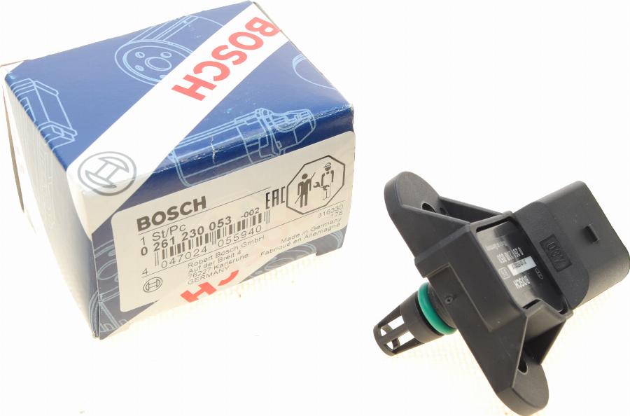 BOSCH 0 261 230 053 - Spiediena devējs, Bremžu pastiprinātājs onlydrive.pro