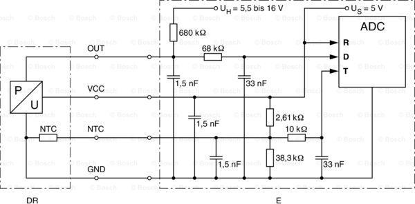 BOSCH 0 261 230 216 - Sensor, intake manifold pressure onlydrive.pro