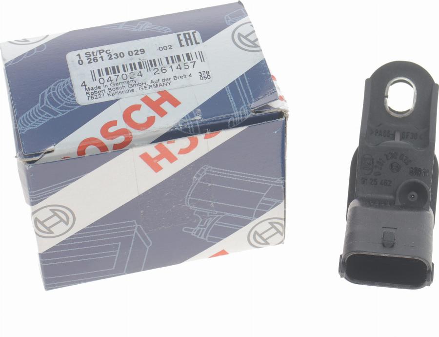 BOSCH 0 261 230 029 - Andur,kompressorirõhk onlydrive.pro