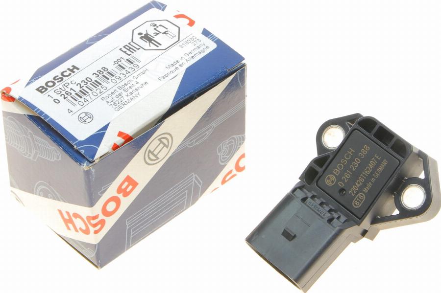 BOSCH 0 261 230 388 - Siuntimo blokas, įsiurbiamo oro temperatūra onlydrive.pro