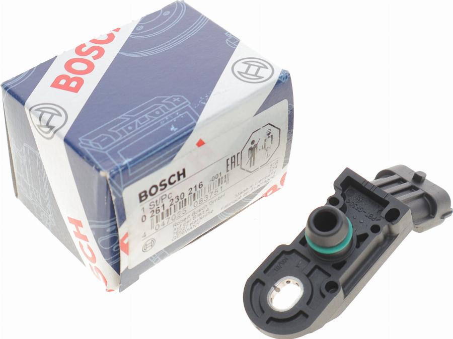 BOSCH 0 261 230 216 - Andur,õhuvõtu rõhk onlydrive.pro