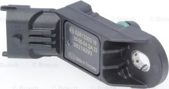 BOSCH 0 261 230 216 - Sensor, intake manifold pressure onlydrive.pro