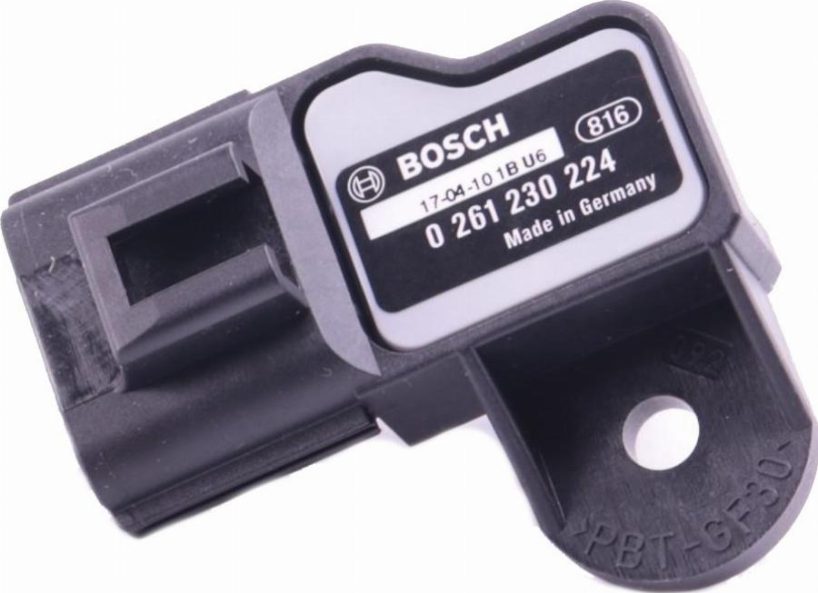 BOSCH 0 261 230 224 - Devējs, Pūtes spiediens onlydrive.pro