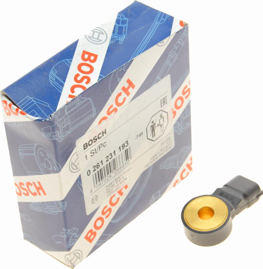 BOSCH 0 261 231 193 - Detonācijas devējs onlydrive.pro