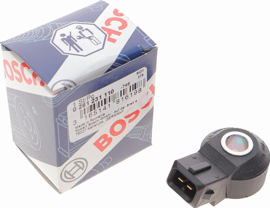 BOSCH 0 261 231 110 - Knock Sensor onlydrive.pro