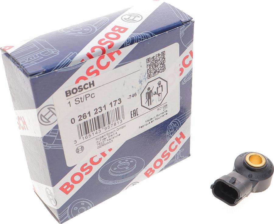 BOSCH 0 261 231 173 - Датчик детонации onlydrive.pro