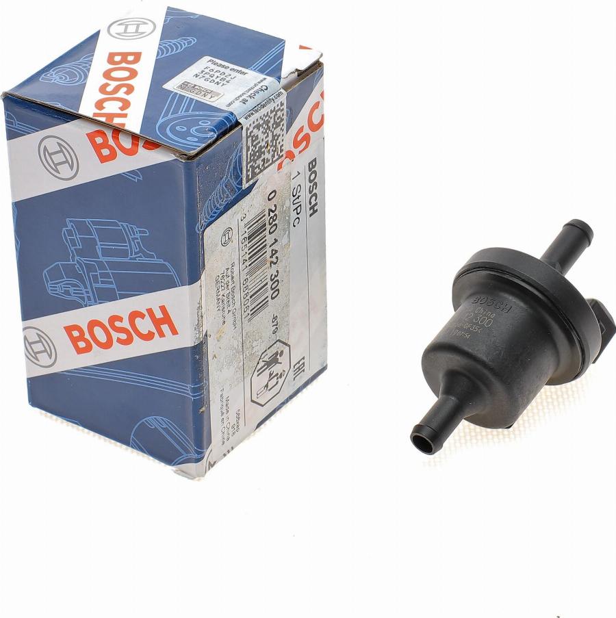 BOSCH 0 280 142 300 - Breather Valve, fuel tank onlydrive.pro