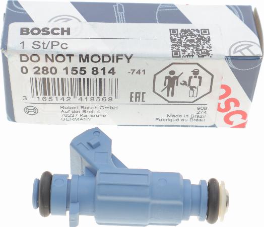 BOSCH 0 280 155 814 - Düüs onlydrive.pro