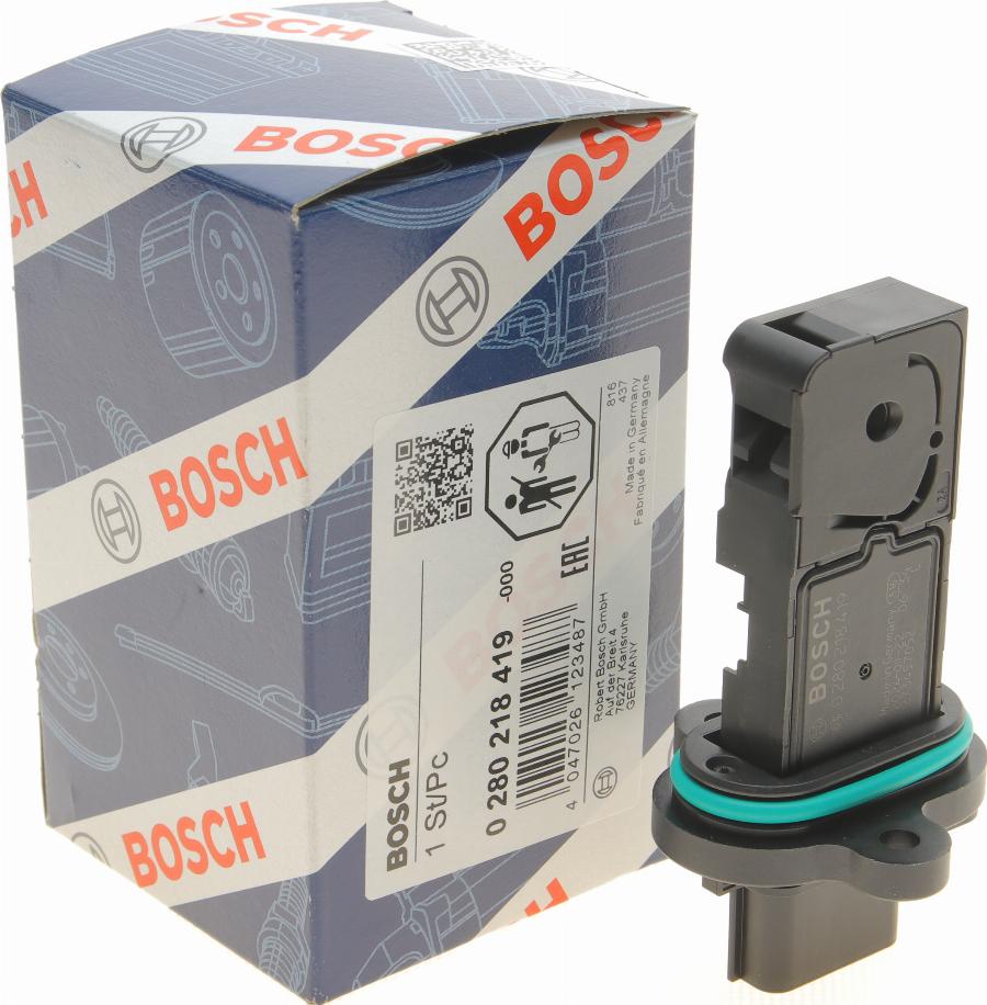 BOSCH 0 280 218 419 - Air Mass Sensor onlydrive.pro