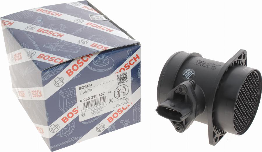 BOSCH 0 280 218 437 - Датчик потока, массы воздуха onlydrive.pro