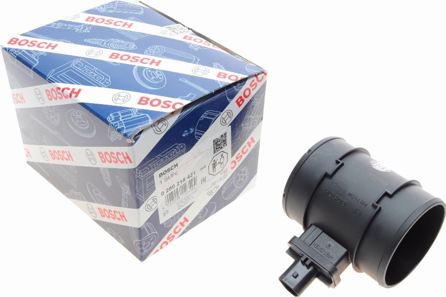 BOSCH 0 280 218 421 - Air Mass Sensor onlydrive.pro