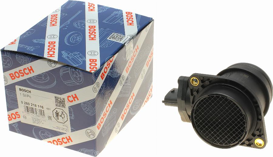 BOSCH 0 280 218 116 - Õhumassimõõtja onlydrive.pro