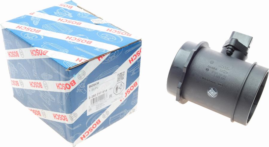 BOSCH 0 280 217 814 - Датчик потока, массы воздуха onlydrive.pro