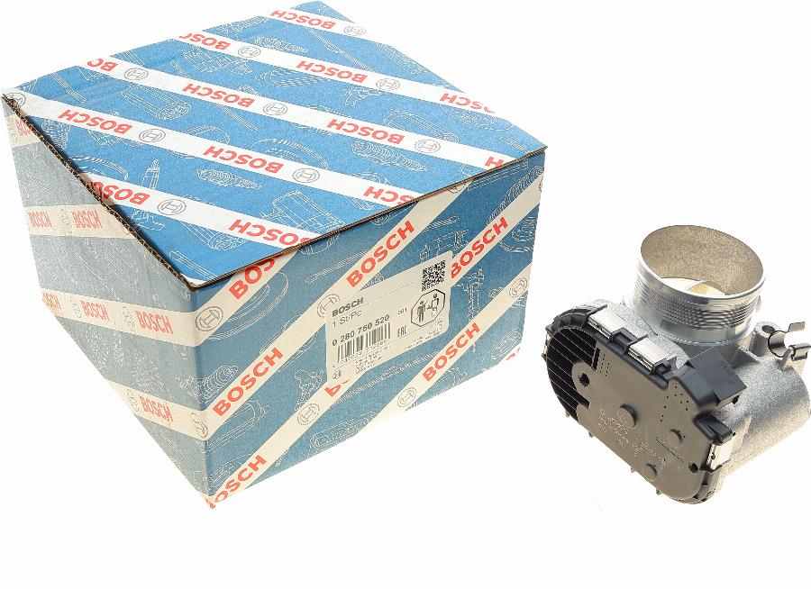 BOSCH 0 280 750 520 - Корпус дроссельной заслонки onlydrive.pro