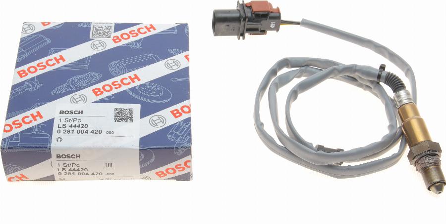 BOSCH 0 281 004 420 - Oxygen, Lambda Sensor onlydrive.pro