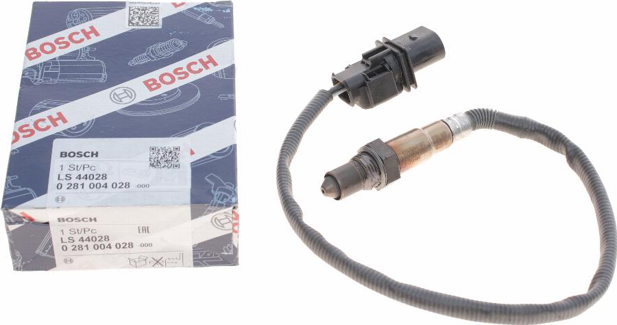 BOSCH 0 281 004 028 - Oxygen, Lambda Sensor onlydrive.pro