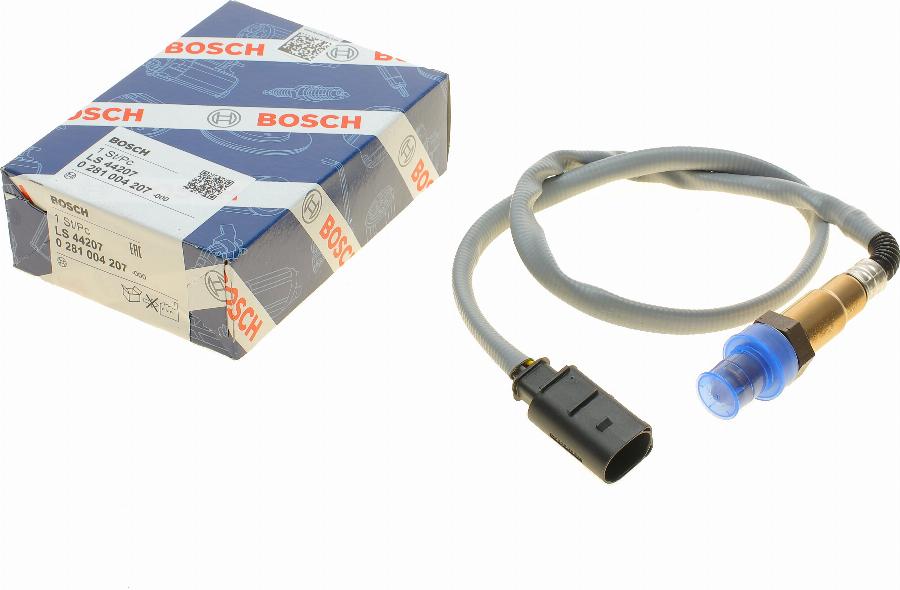 BOSCH 0 281 004 207 - Oxygen, Lambda Sensor onlydrive.pro