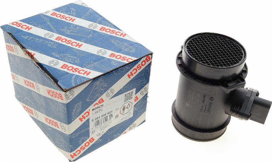 BOSCH 0 281 006 681 - Gaisa masas mērītājs onlydrive.pro