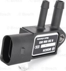 BOSCH 0 281 006 005 - Sensor, exhaust pressure onlydrive.pro