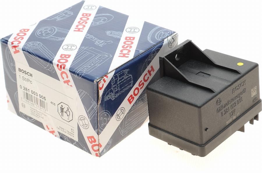 BOSCH 0 281 003 005 - Vadības bloks, Kvēlsveces darbības laiks onlydrive.pro