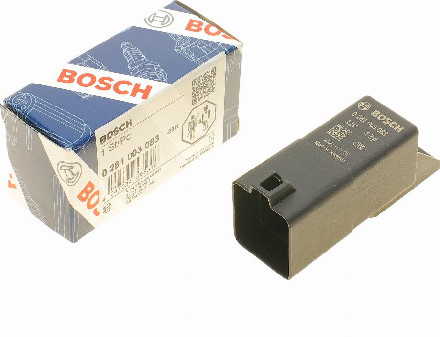 BOSCH 0 281 003 083 - Valdymo blokas, kaitinimo žvakių sistema onlydrive.pro