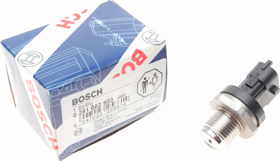 BOSCH 0 281 002 903 - Датчик, давление подачи топлива onlydrive.pro