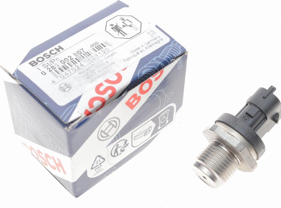 BOSCH 0 281 002 907 - Датчик, давление подачи топлива onlydrive.pro