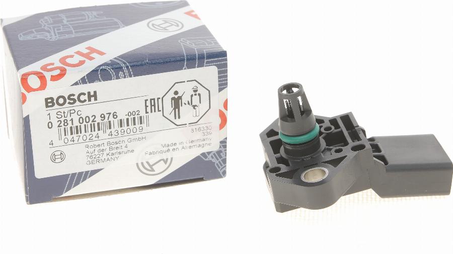 BOSCH 0 281 002 976 - Датчик, температура впускаемого воздуха onlydrive.pro