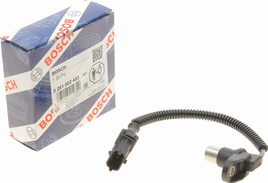 BOSCH 0 281 002 453 - Sensor, camshaft position onlydrive.pro