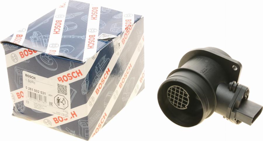 BOSCH 0 281 002 531 - Gaisa masas mērītājs onlydrive.pro