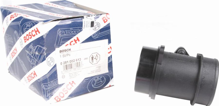 BOSCH 0 281 002 613 - Датчик потока, массы воздуха onlydrive.pro