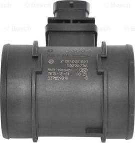 BOSCH 0 281 002 861 - Air Mass Sensor onlydrive.pro