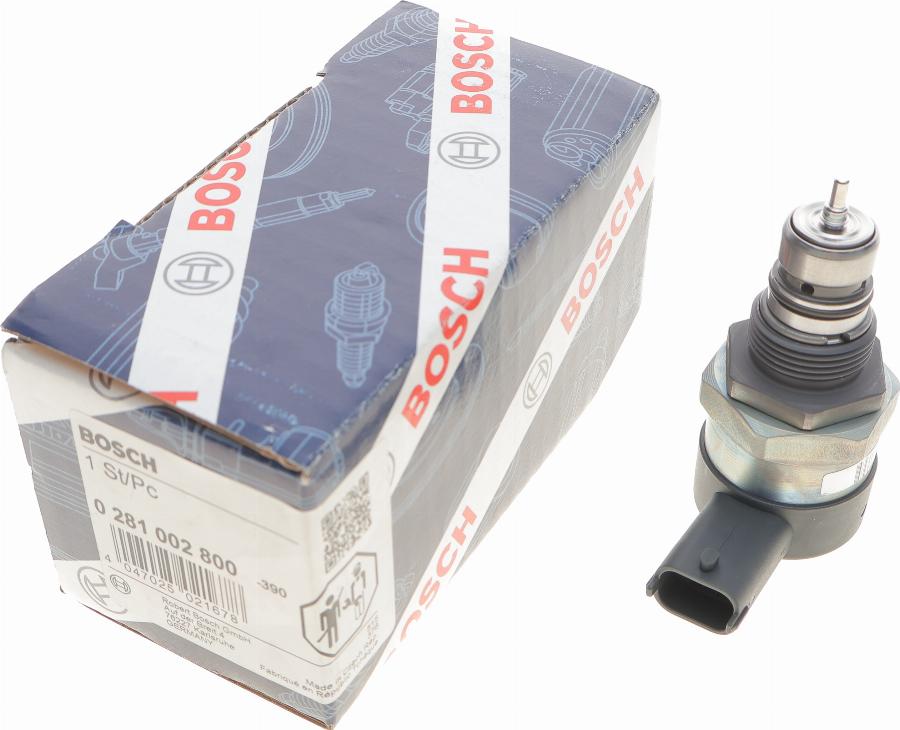 BOSCH 0 281 002 800 - Paineensäätöventtiili, Common-Rail-järjestelmä onlydrive.pro