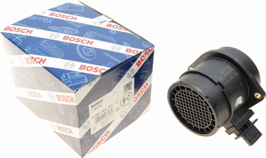 BOSCH 0 281 002 721 - Oro masės jutiklis onlydrive.pro