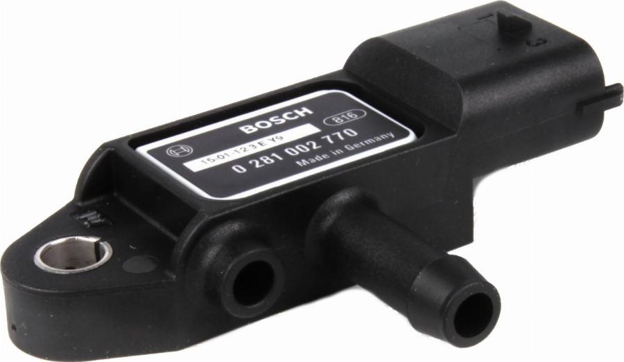 BOSCH 0 281 002 770 - Sensor, exhaust pressure onlydrive.pro