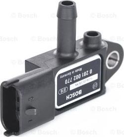 BOSCH 0 281 002 770 - Sensor, exhaust pressure onlydrive.pro