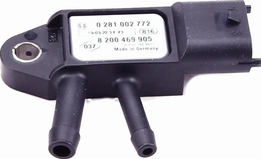 BOSCH 0 281 002 772 - Sensor, exhaust pressure onlydrive.pro