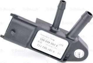 BOSCH 0 281 002 772 - Sensor, exhaust pressure onlydrive.pro