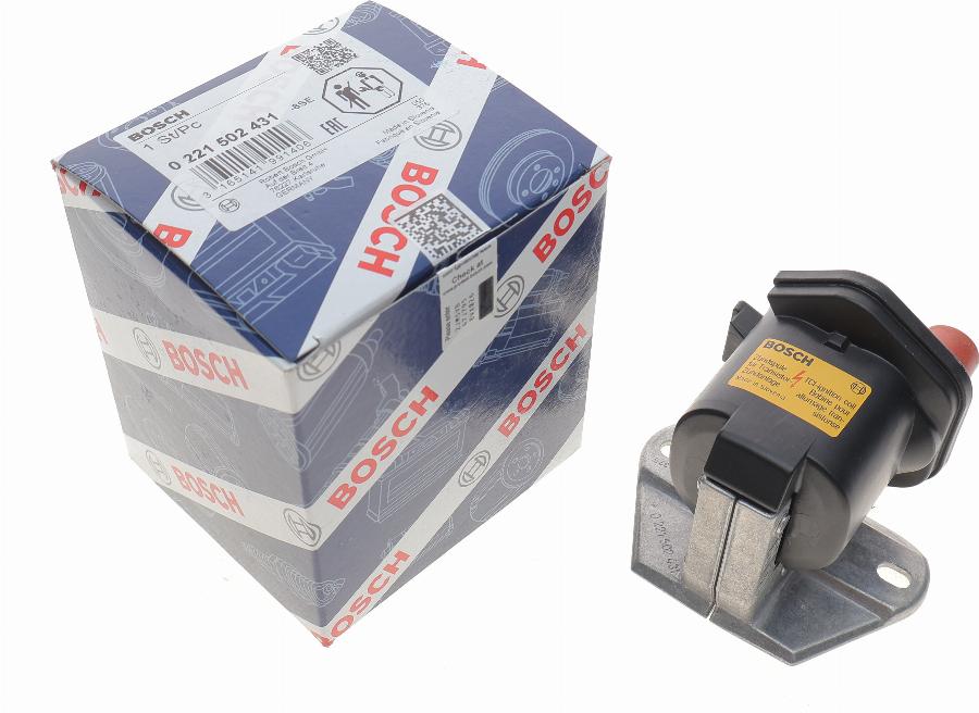 BOSCH 0 221 502 431 - Катушка зажигания onlydrive.pro