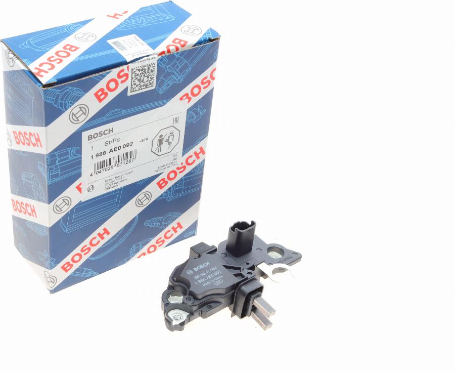 BOSCH 1 986 AE0 092 - Ģeneratora sprieguma regulators onlydrive.pro