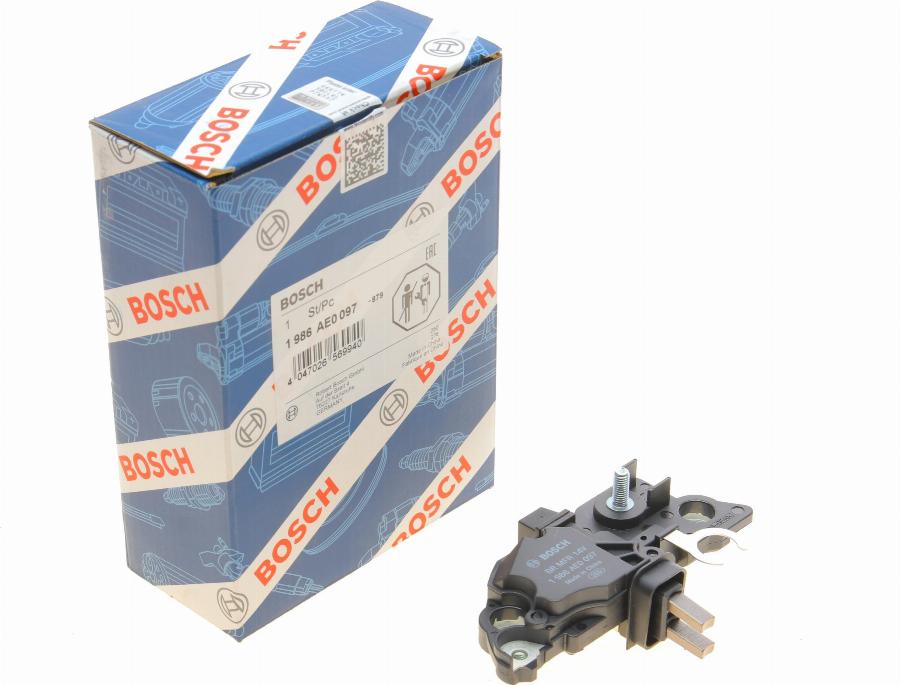 BOSCH 1 986 AE0 097 - Voltage regulator, alternator onlydrive.pro