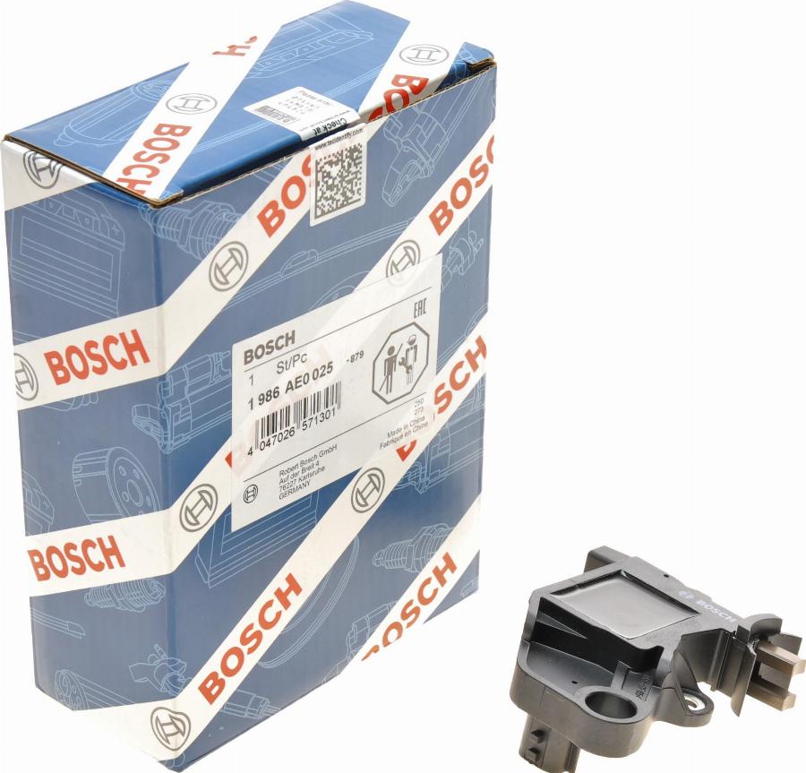 BOSCH 1 986 AE0 025 - Voltage regulator, alternator onlydrive.pro