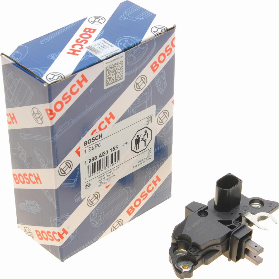 BOSCH 1 986 AE0 155 - Ģeneratora sprieguma regulators onlydrive.pro