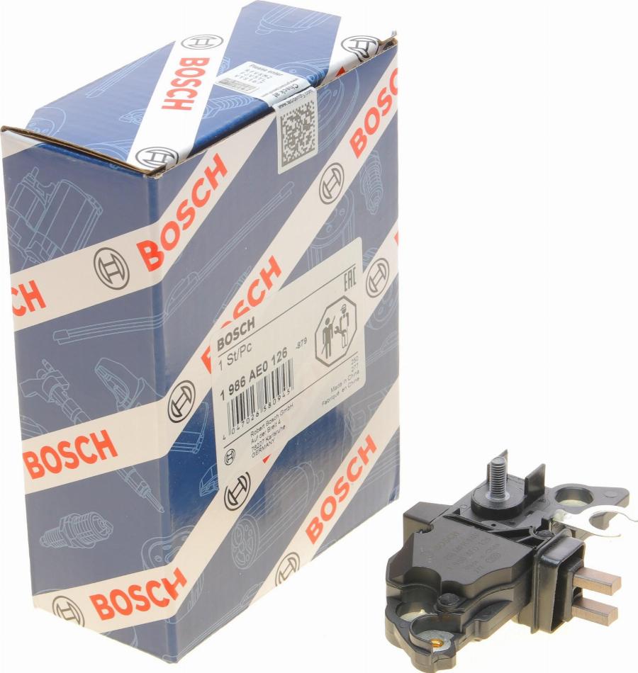 BOSCH 1 986 AE0 126 - Ģeneratora sprieguma regulators onlydrive.pro